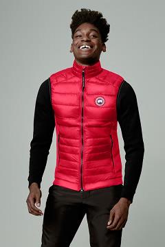 Chamarras Canada Goose Hombre México - Hybridge Lite Chalecos Rojos HX7032945
